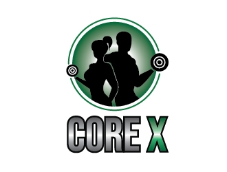 CORE X logo design by Shailesh