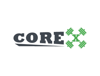 CORE X logo design by jonggol