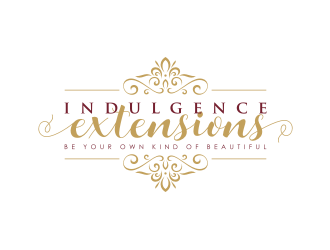 Indulgence Extensions        (tag line) be your own kind of beautiful logo design by GemahRipah