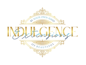 Indulgence Extensions        (tag line) be your own kind of beautiful logo design by rahmatillah11