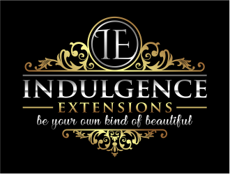 Indulgence Extensions        (tag line) be your own kind of beautiful logo design by cintoko