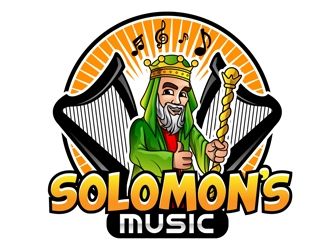 Solomons Music logo design by DreamLogoDesign