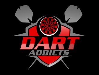 Dart Addicts logo design by AamirKhan