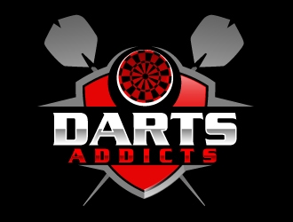 Dart Addicts logo design by AamirKhan