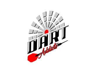 Dart Addicts logo design by beejo
