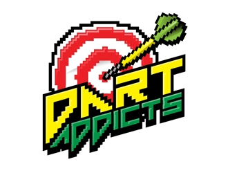 Dart Addicts logo design by DreamLogoDesign