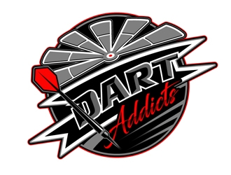 Dart Addicts logo design by DreamLogoDesign
