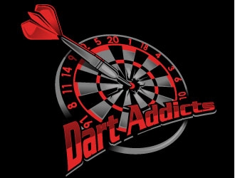 Dart Addicts logo design by Suvendu