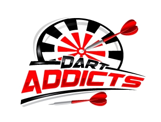 Dart Addicts logo design by Suvendu