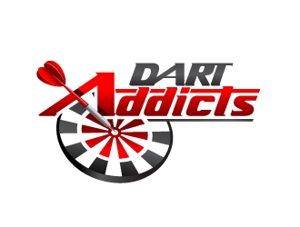 Dart Addicts logo design by Suvendu
