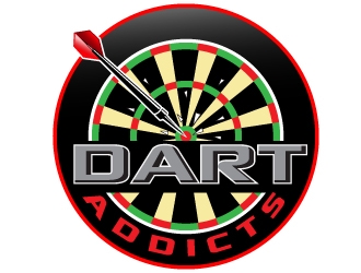 Dart Addicts logo design by Suvendu