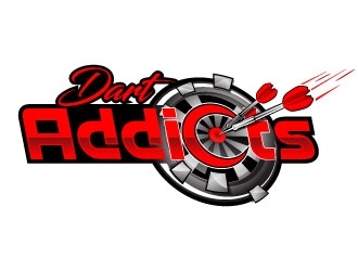 Dart Addicts logo design by Suvendu