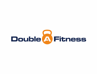 Double A Fitness logo design by ammad