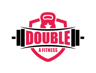 Double A Fitness logo design by Girly