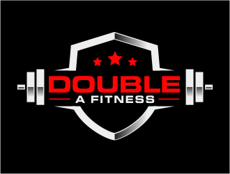 Double A Fitness logo design by Girly