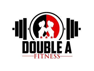 Double A Fitness logo design by AamirKhan