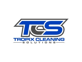 Tropix Cleaning Solutions logo design by agil