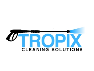 Tropix Cleaning Solutions logo design by AamirKhan