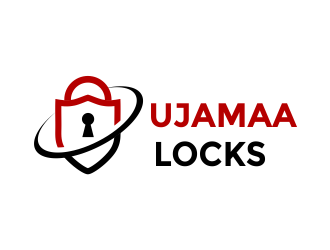 Ujamaa Locks logo design by Girly