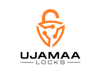 Ujamaa Locks logo design by Dakon