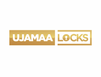 Ujamaa Locks logo design by YONK