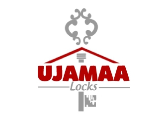 Ujamaa Locks logo design by AamirKhan