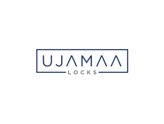 Ujamaa Locks logo design by bricton