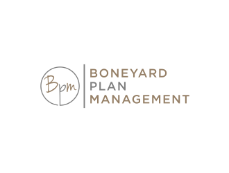 Boneyard Plan Management  logo design by bricton