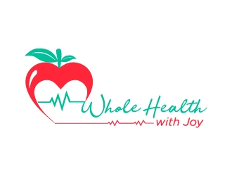 Whole Health with Joy logo design by Mirza