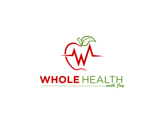 Whole Health with Joy logo design by Shina