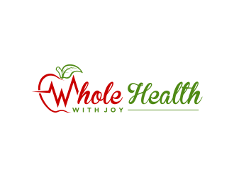 Whole Health with Joy logo design by Shina