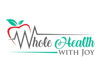 Whole Health with Joy logo design by MAXR