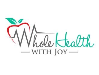 Whole Health with Joy logo design by MAXR
