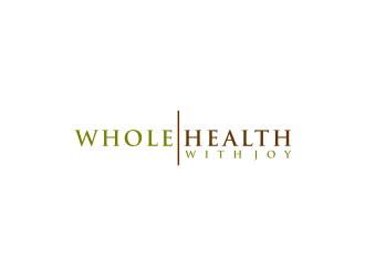 Whole Health with Joy logo design by bricton
