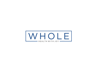 Whole Health with Joy logo design by bricton