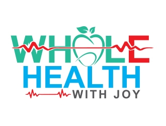Whole Health with Joy logo design by zubi