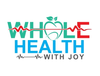 Whole Health with Joy logo design by zubi