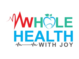 Whole Health with Joy logo design by zubi