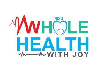Whole Health with Joy logo design by zubi