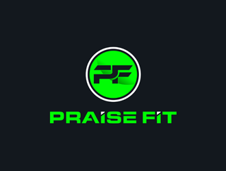 PRAISE FIT logo design by alby