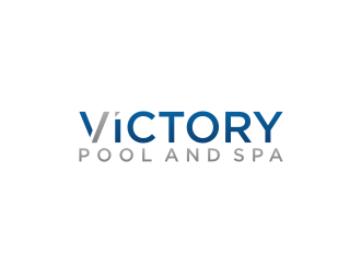 Victory Pool and Spa logo design by Nurmalia