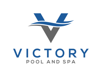 Victory Pool and Spa logo design by cintoko