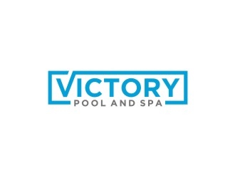 Victory Pool and Spa logo design by agil