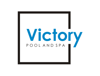 Victory Pool and Spa logo design by restuti