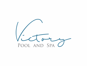 Victory Pool and Spa logo design by hopee