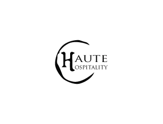 Haute Hospitality logo design by sanstudio