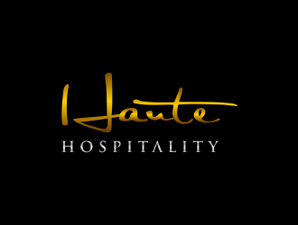 Haute Hospitality logo design by ammad
