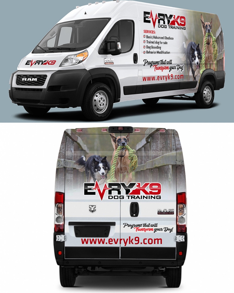 Evry K9 Dog Training logo design by scriotx