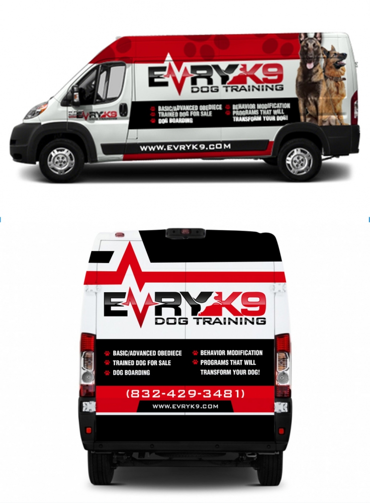 Evry K9 Dog Training logo design by mattlyn