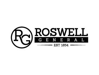 Roswell General  logo design by jaize